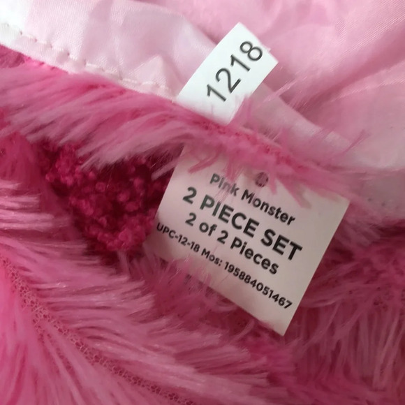 Pinky Winky Monster Costume Baby Size 12-18 Months Halloween Costume 2-pc Set - Picture 6 of 8